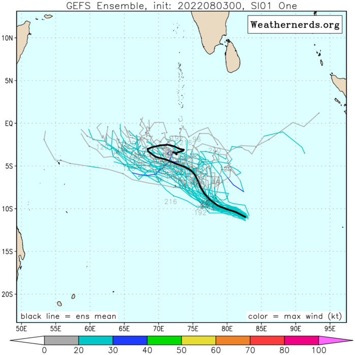 Invest 96W: up-graded// Remnants of TC 01S//TD 08E(Georgette)// Ecmwf maps at +240h, 03/06utc