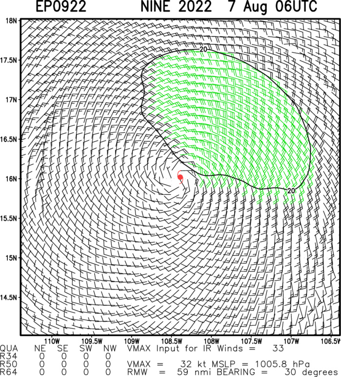 Invest 97W set to be a monsoon depression next 48h// Invest 97B close to the Indian coast//TD 09E to intensify next 48h, 07/06utc