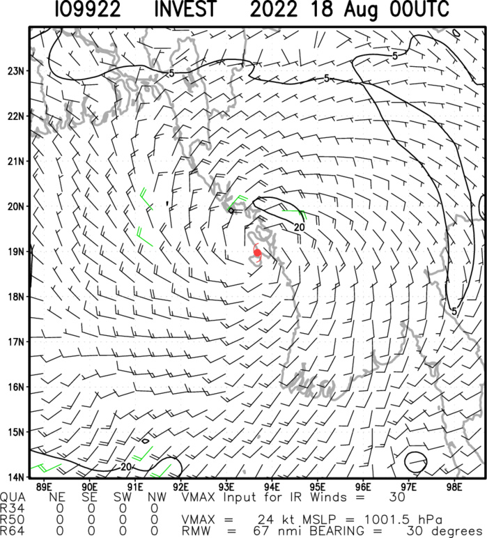 North Indian: after TC 03A, Invest 99B is another very rare August system//Invest 93W and Invest 96W, 18/03utc North Indian: after TC 03A, Invest 99B is another very rare August system//Invest 93W and Invest 96W, 18/03utc