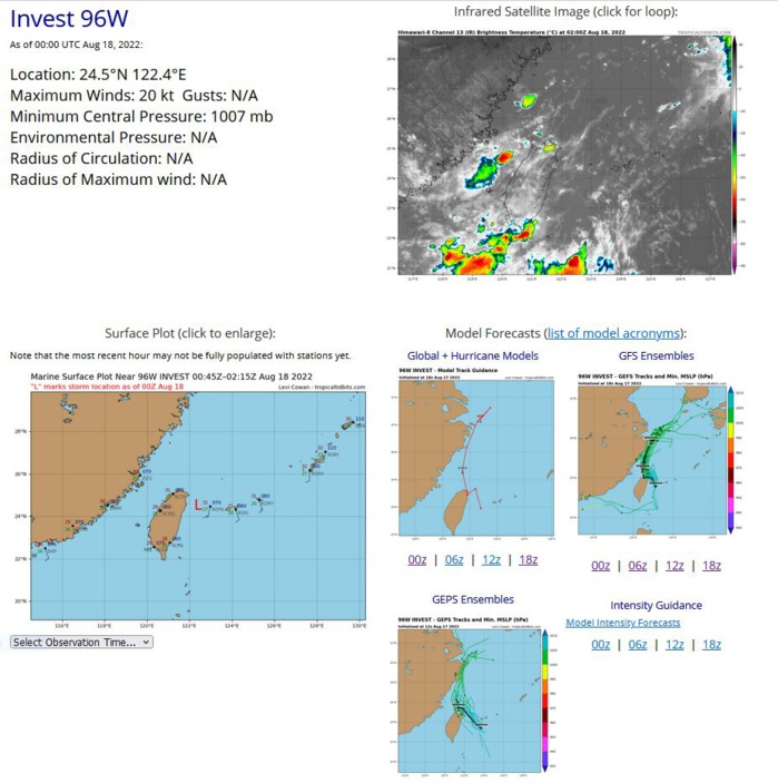 North Indian: after TC 03A, Invest 99B is another very rare August system//Invest 93W and Invest 96W, 18/03utc