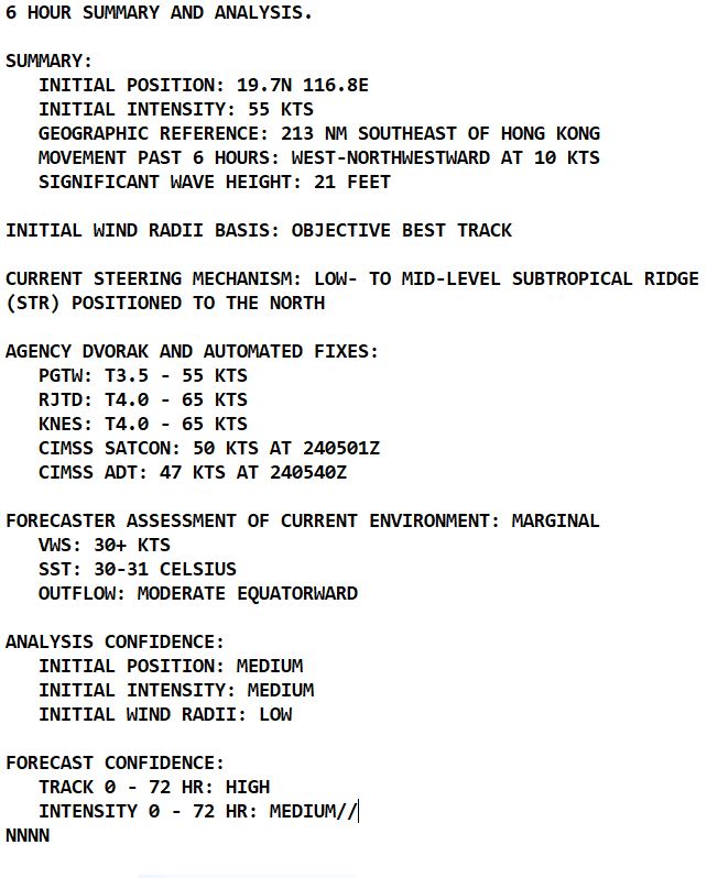TY 11W(TOKAGE) peaked as a CAT 3 US//TS 10W(MA-ON): forecast landfall SW of Hong Kong by 24h// Invests 98W & 91E, 24/09utc TY 11W(TOKAGE) peaked as a CAT 3 US//TS 10W(MA-ON): forecast landfall SW of Hong Kong by 24h// Invests 98W & 91E, 24/09utc