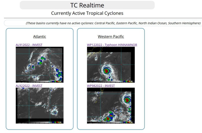 12W(HINNAMNOR) forecast to reach Super Typhoon intensity before 48h//Invest 98W// Invest 91L//Invest 92L, 29/09utc