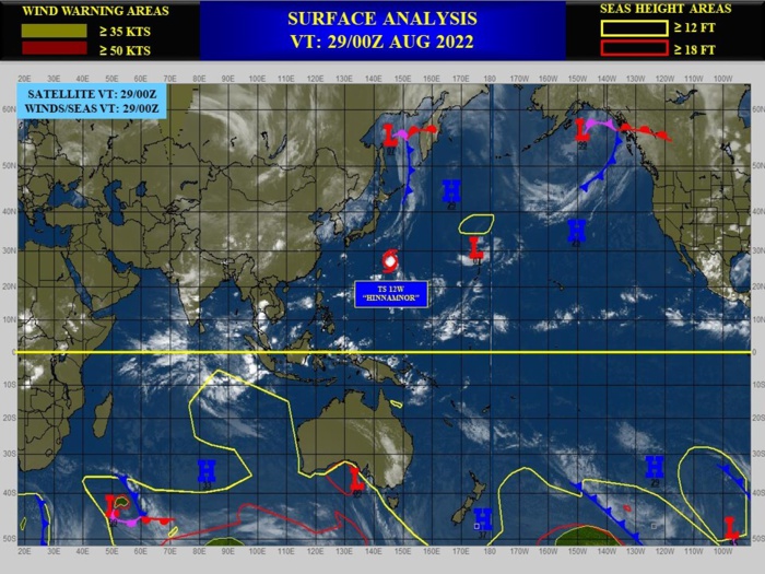 12W(HINNAMNOR) forecast to reach Super Typhoon intensity before 48h//Invest 98W// Invest 91L//Invest 92L, 29/09utc