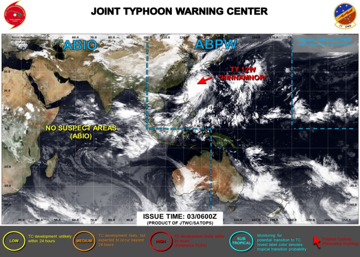 JTWC IS ISSUING 6HOURLY WARNINGS AND 3HOURLY SATELLITE BULLETINS ON 12W .