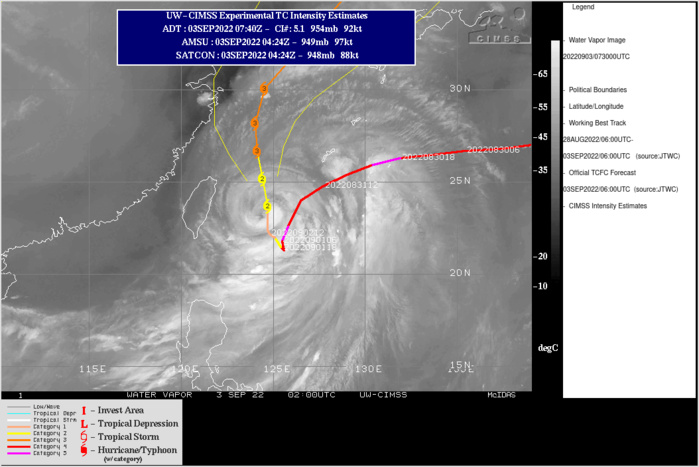 12W(HINNAMNOR) now close to ISHIKAGIJIMA,then peaking for the 3rd time by 36h//11E(JAVIER)//05L(DANIELLE)//06L(ERARL)//0309utc