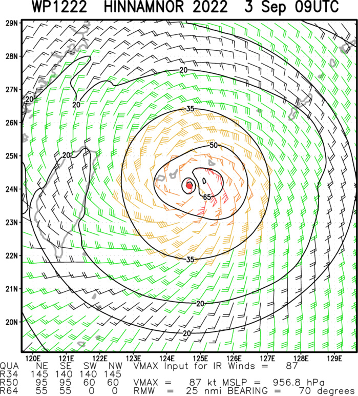 12W(HINNAMNOR) now close to ISHIKAGIJIMA,then peaking for the 3rd time by 36h//11E(JAVIER)//05L(DANIELLE)//06L(ERARL)//0309utc