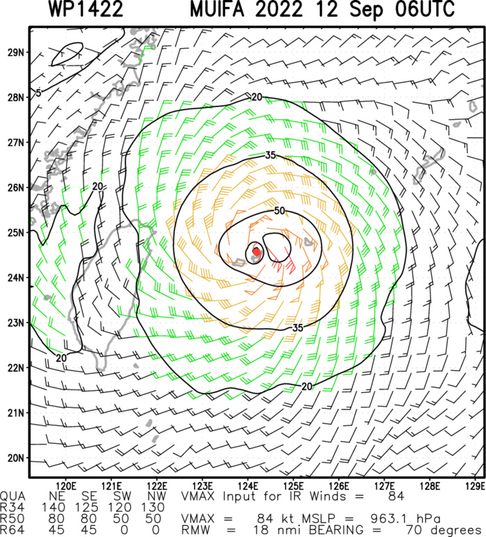 Typhoon 14W(MUIFA) slowly approaching China//TS 15W(MERBOK): to peak at CAT 2 by 72h//Invest 92W: TCFA// 1209utc