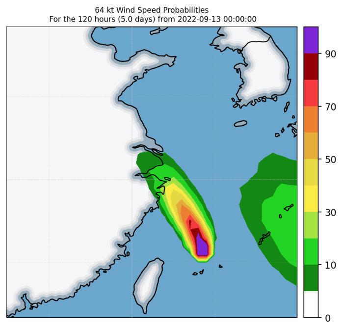 Typhoon 14W(MUIFA)still strong slowly nearing China//15W(MERBOK) to peak at CAT2 //TD 16W:marked intensification after 48h//1303utc