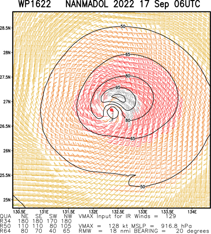 Western North Pacific: 16W(NANMADOL): 2nd Super Typhoon of the season 