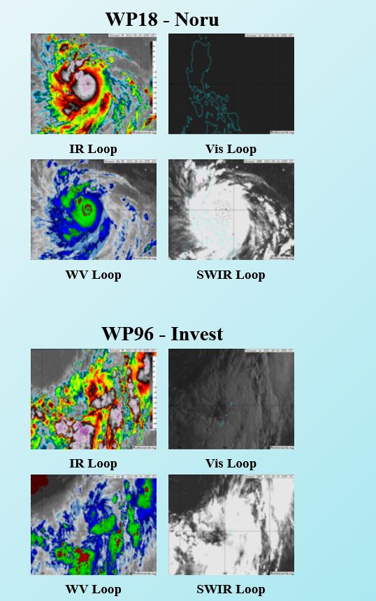 18W(NORU): current Extreme Rapid Intensification(ERI) to reach Super Typhoon intensity, 3rd of the season,2421utc