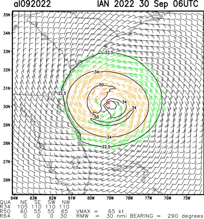 20W(ROKE)gaining latitude&weakening steadily//TS 16E(ORLENE)peaking at CAT2 by 48H//09L(IAN) hybrid features//GTHO map//30/09utc