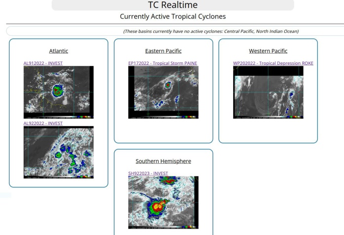 20W(ROKE)subtropical//Invest 92S: up-graded//TS 17E(PAINE)//Invest 92L & Invest 92L//0412utc