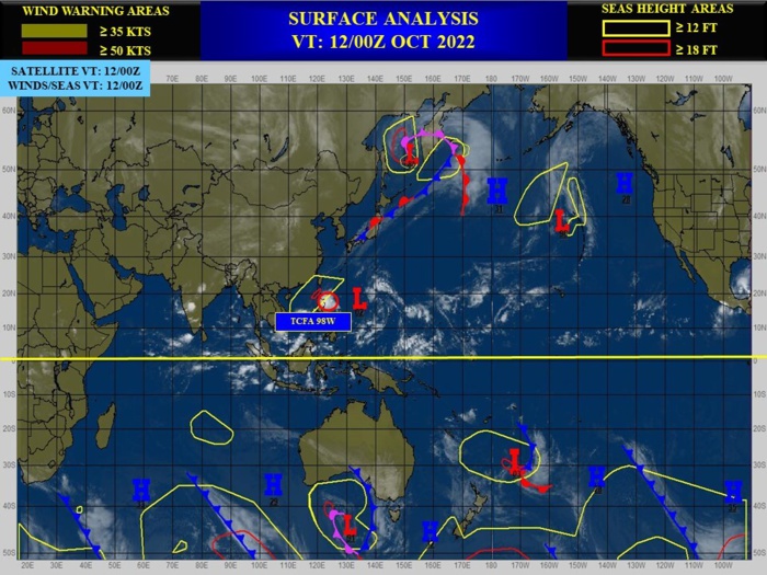 TCFA: Invest 98W & Invest 99W //Invest 97W strong intensification possible next 120h//Invest 90W developing//TS 14L(KARL)//1209utc