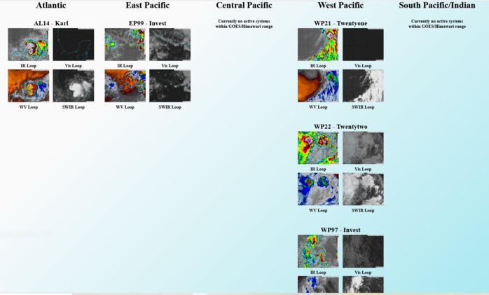 TCFA issued for Invest 97W//TD 22W to landfall south of Da Nang//TS 21W to be absorbed into larger Invest 91W//TS 14L(KARL)//1409utc TCFA issued for Invest 97W//TD 22W to landfall south of Da Nang//TS 21W to be absorbed into larger Invest 91W//TS 14L(KARL)//1409utc