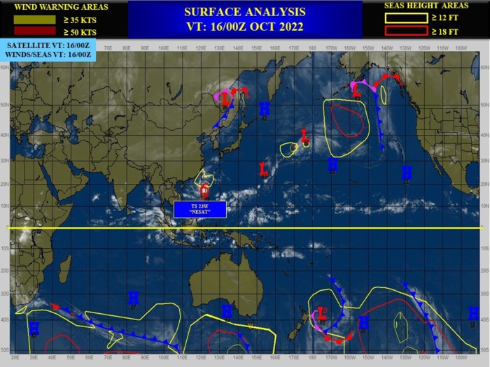 Typhoon 23W(NESAT): +35knots/24h, to peak within 36h//Invest 91W: TCFA issued but still subtropical//1609utc
