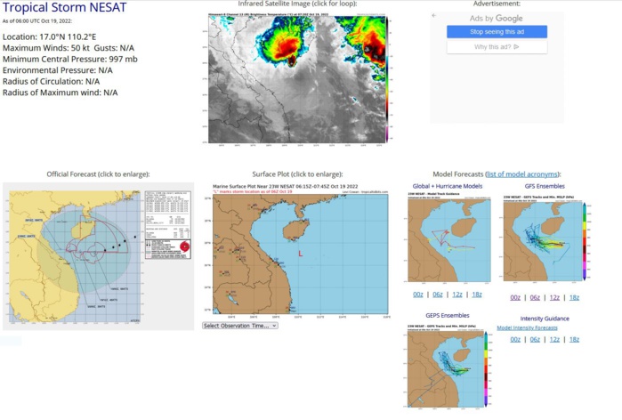 SATELLITE ANALYSIS, INITIAL POSITION AND INTENSITY DISCUSSION: ANIMATED MULTISPECTRAL SATELLITE IMAGERY (MSI) SHOWS THE SYSTEM CONTINUED TO RAPIDLY DECAY AS IT TRACKED TOWARD VIETNAM IN THE SOUTH CHINA SEA. THE RAGGED LOW LEVEL CIRCULATION HAS BECOME FULLY EXPOSED AS THE RAPIDLY COLLAPSING CENTRAL CONVECTION IS SHEARED FURTHER NORTHWESTWARD. THE INITIAL POSITION IS PLACED WITH HIGH CONFIDENCE BASED ON THE PARTIALLY EXPOSED LLC. THE INITIAL INTENSITY IS BASED ON AN OVERALL ASSESSMENT OF AGENCY AND AUTOMATED DVORAK ESTIMATES AND REFLECTS THE RAPID WEAKENING. SATELLITE ANALYSIS, INITIAL POSITION AND INTENSITY DISCUSSION: ANIMATED MULTISPECTRAL SATELLITE IMAGERY (MSI) SHOWS THE SYSTEM CONTINUED TO RAPIDLY DECAY AS IT TRACKED TOWARD VIETNAM IN THE SOUTH CHINA SEA. THE RAGGED LOW LEVEL CIRCULATION HAS BECOME FULLY EXPOSED AS THE RAPIDLY COLLAPSING CENTRAL CONVECTION IS SHEARED FURTHER NORTHWESTWARD. THE INITIAL POSITION IS PLACED WITH HIGH CONFIDENCE BASED ON THE PARTIALLY EXPOSED LLC. THE INITIAL INTENSITY IS BASED ON AN OVERALL ASSESSMENT OF AGENCY AND AUTOMATED DVORAK ESTIMATES AND REFLECTS THE RAPID WEAKENING.