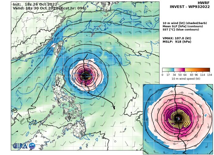 TD 26W forecast to intensify significantly next 48H while approaching the Philippines//Invest 94W//2703utc TD 26W forecast to intensify significantly next 48H while approaching the Philippines//Invest 94W//2703utc