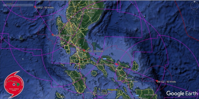 26W(NALGAE) intensifying and tracking over the Philippines//Invest 94W now on the map// 2803utc