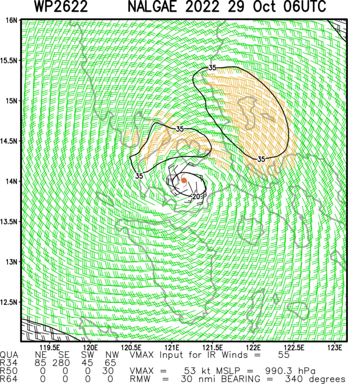 26W(NALGAE)to track South of Manila, then intensifying over the SCS//Invest 94W: TCFA//Invest 93S//Invest 95L//2903utc