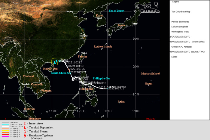 26W(NALGAE)final warning//Invest 93S up-graded//15L(LISA) made landfall near peak intensity//16L(MARTIN)high latitude Hurricane//0307utc