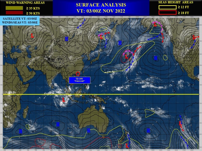 26W(NALGAE)final warning//Invest 93S up-graded//15L(LISA) made landfall near peak intensity//16L(MARTIN)high latitude Hurricane//0307utc