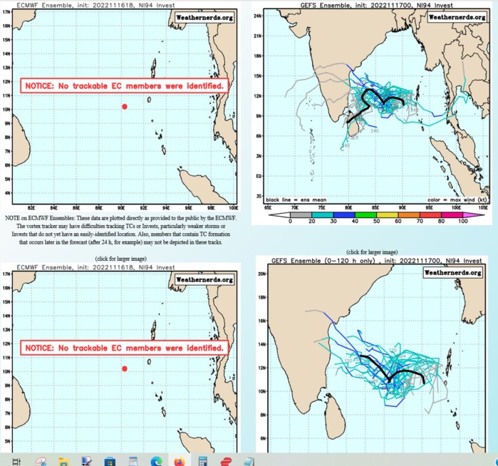 Indian Ocean: Invest 94S: 2nd Tropical Cyclone Formation Alert//Invest 94B// GTHO maps// 1706utc