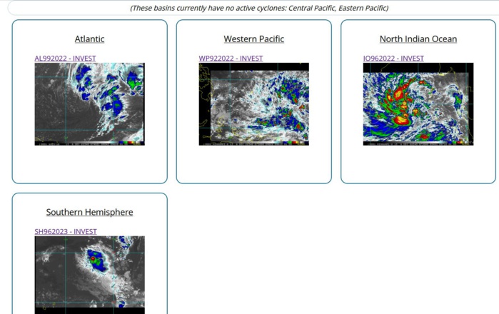 Invest 96B: TCFA// Invest 96S has not surrendered yet//Invest 92W//Invest 99L// 06/09utc