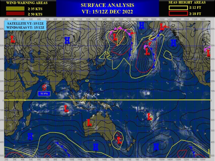 TC 07A rapidly peaked// Invest 98S up-graded// Invest 98B// GTHO maps up to 3 weeks// 15/09utc