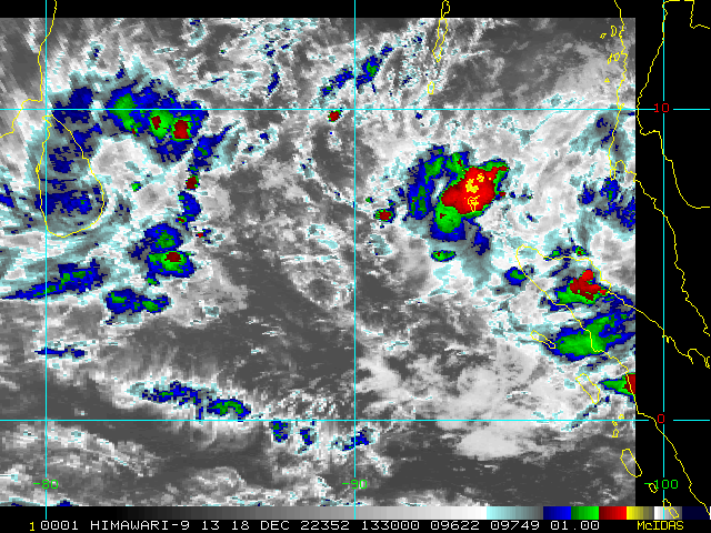 South Indian: TC 05S(DARIAN) forecast to intensify//Remnants of TC 07A//Invest 98B// 1812utc