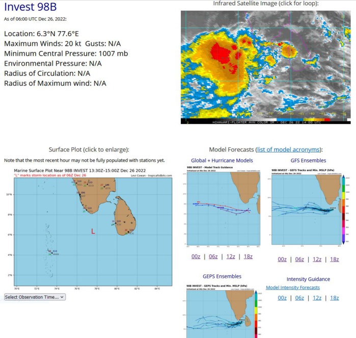 TC 05S(DARIAN): displayed a 3rd intensity peak as a CAT4 US, now embarked on a weakening trend //Invest 98B//Invest 95W// 2615utc