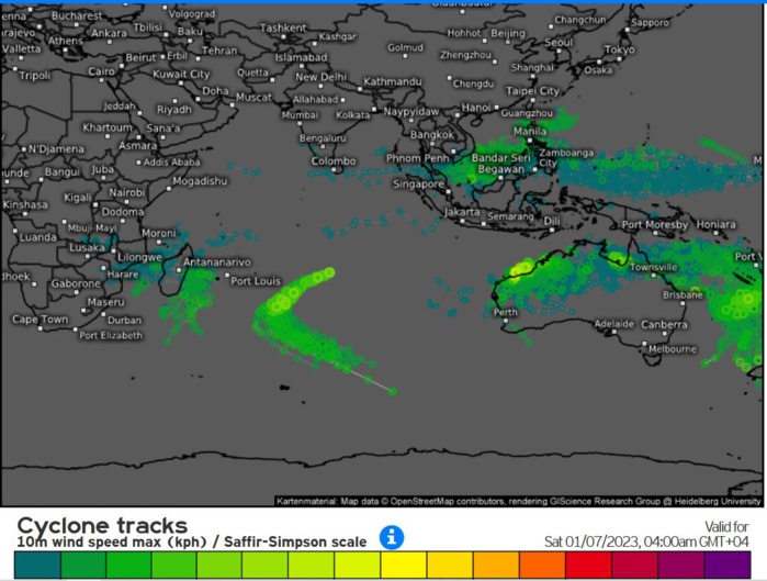TC 05S(DARIAN) subtropical transition forecast by 48H//Invest 95W//3 week GTHO maps//10day ECMWF storm tracks//2809utc