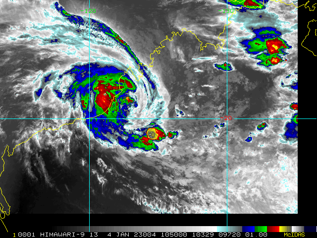 Over-land 06S(ELLIE): severe flooding over parts of Western Australia //Invest 96W//Invest 92P//Invest 93P// 0409utc