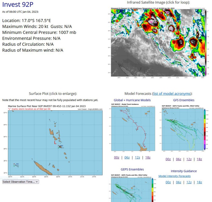 Over-land 06S(ELLIE): severe flooding over parts of Western Australia //Invest 96W//Invest 92P//Invest 93P// 0409utc