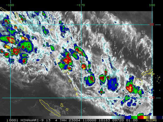 Over-land 06S(ELLIE): severe flooding over parts of Western Australia //Invest 96W//Invest 92P//Invest 93P// 0409utc