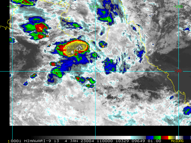 Over-land 06S(ELLIE): severe flooding over parts of Western Australia //Invest 96W//Invest 92P//Invest 93P// 0409utc