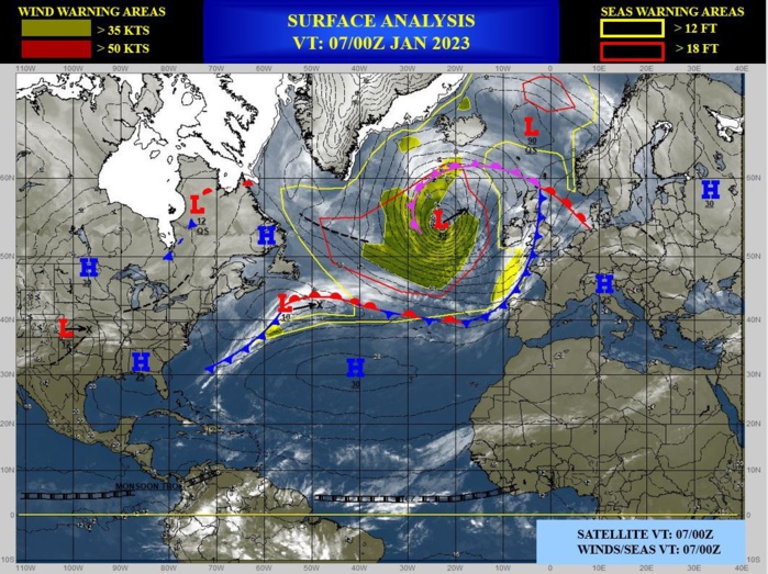 TC 07P on the map,subtropical transition forecast by 48h//Invest 95P//0706utc