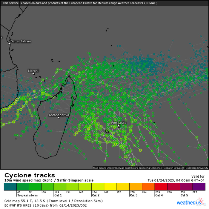 Invest 97W//Invest 96S and Invest 90S//Invest 99P and Invest 98P// 10 day ECMWF storm tracks// 1406utc, 1930utc update