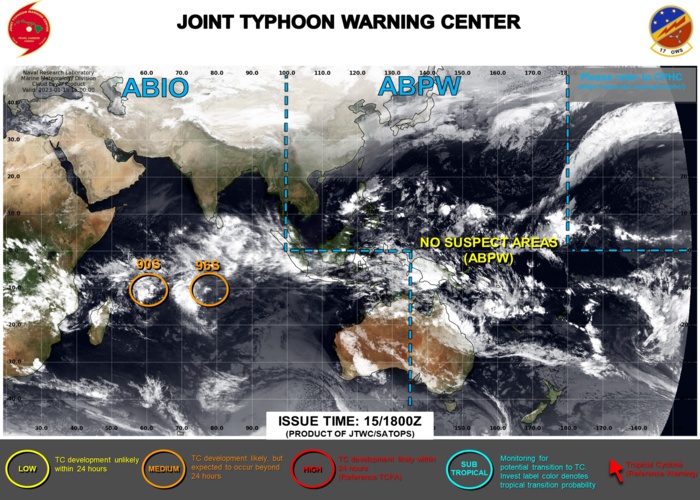 JTWC IS ISSUING 3HOURLY SATELLITE BULLETINS ON INVEST 96S.