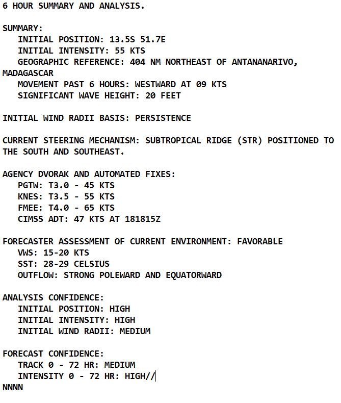 TC 08S(CHENESO): just below Typhoon intensity,forecast landfall near Sambava//TC 09P(IRENE) peaked// Invest 92P: TCFA// 1903utc