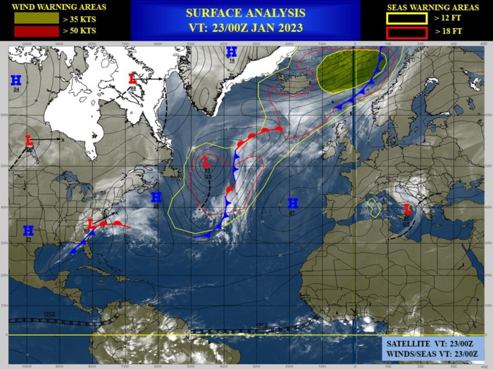 Remnants of TC 08S: Tropical Cyclone Formation Alert// TC 10P subtropical// Invest 93P//10 day ECMWF Storm Tracks//23/15utc