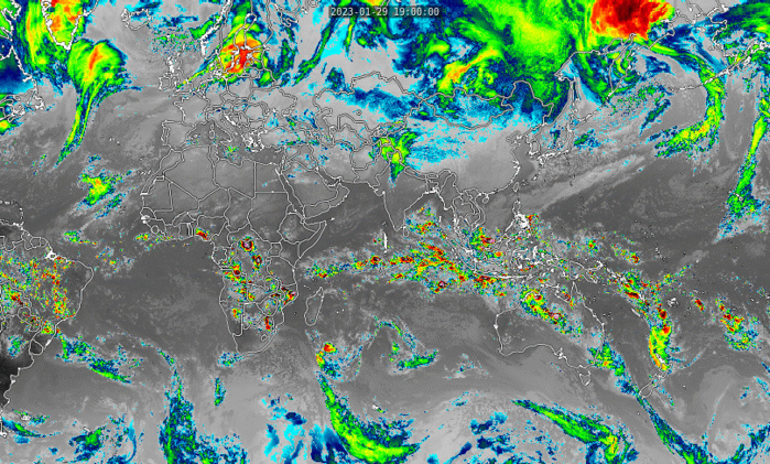 TC 08S(CHENESO) estimated peak intensity was 85knots/CAT 2 US//Invest 90B//Invest 94S//Invest 95S// 3003utc, 06utc update