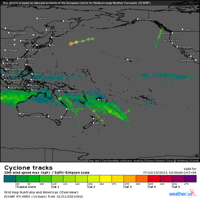 Invest 90B: Tropical Cyclone Formation Alert//Invest 94S and Invest 95S//Ecmwf: 10 Day  Storm Tracks// 3109utc