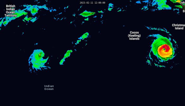 TC 13S(DINGANI) CAT 1 US peaking within 24h//TC 11S(FREDDY ) peaked at CAT 4 US//12P(GABRIELLE) subtropical//Invest 91P//1209utc