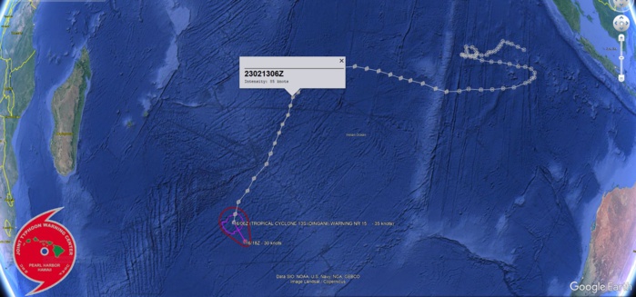 TC 11S(FREDDY): peaked at CAT 5 US now CAT 4 //TC 13S(DINGANI): final warning//Invest 99W//Invest 91P//16/15utc
