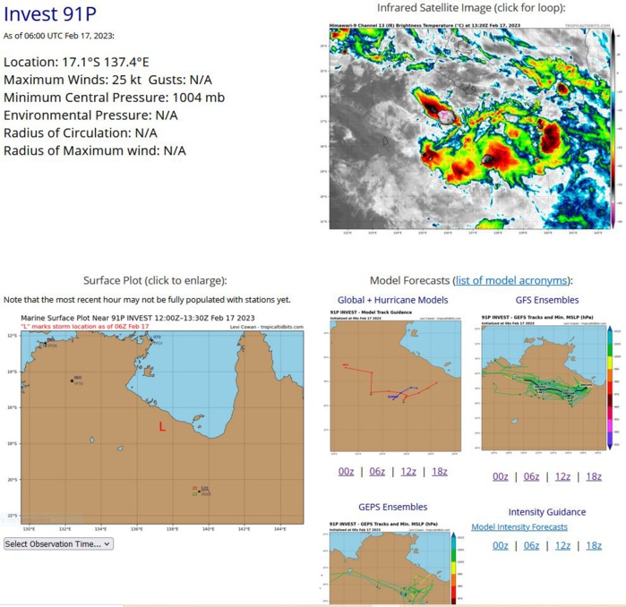 TC 11S(FREDDY): powerful and compact CAT 4 US approaching the Mascarenes//Invest 99W//Invest 91P//Invest 92S// 1715utc update