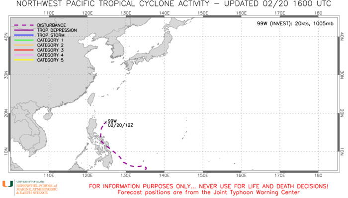 TC 11S(FREDDY)set to make landfall near Mananjary/MADAGASCAR shortly after 24h as a strong CAT3 US//Invest 99W//Invest 93S// 2015utc