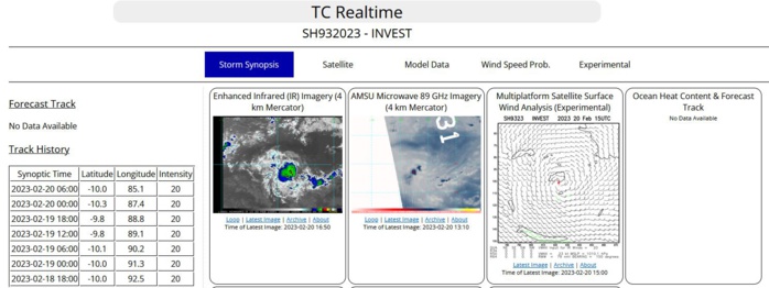 TC 11S(FREDDY)set to make landfall near Mananjary/MADAGASCAR shortly after 24h as a strong CAT3 US//Invest 99W//Invest 93S// 2015utc