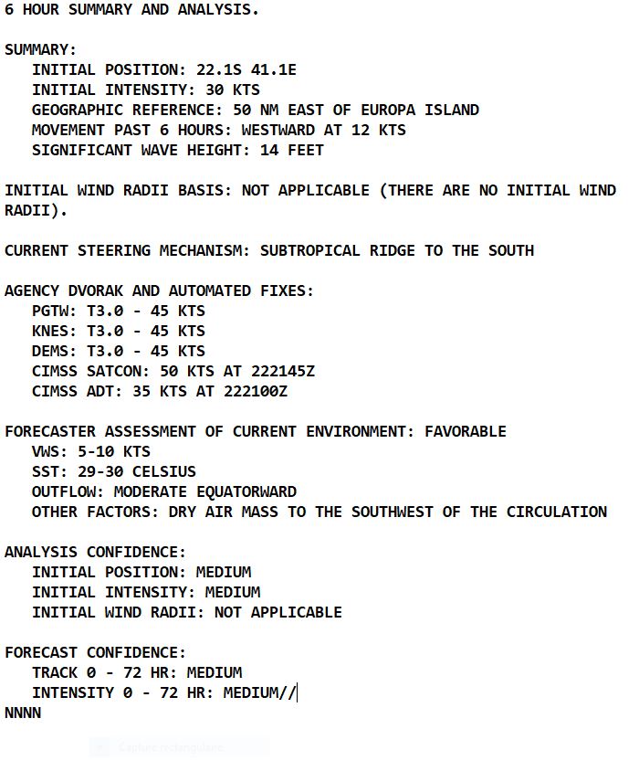 TC 11S(FREDDY) re-intensifying making final landfall in 24/36h near Vilanculos/MOZ//TC 14S(ENALA)//Invest 94P//Invest 93S//2303utc