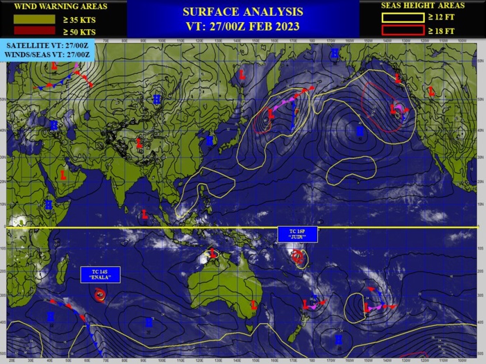 TC 15P(JUDY) intensifying to CAT 1 US by 24h approaching Port Vila//TC 14S(ENALA) surviving//TC 11S(FREDDY)over-land remnants//2709utc
