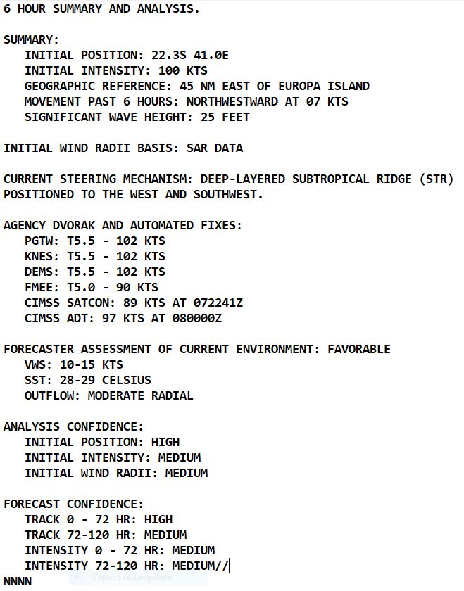 TC 11S(FREDDY) analysed at CAT 3 US// Invest 97P// 3 week GTHO maps// 0803utc